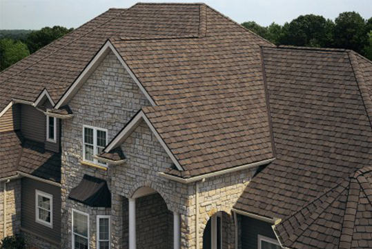 roofing on a new home construction