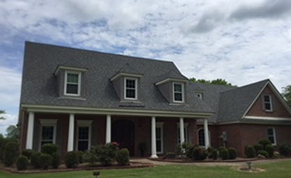 Home in Pike Road, AL with new roofing. 