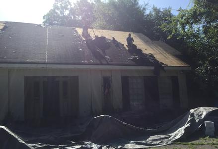 Home in Montgomery, Alabama gets a roof replacement by Trotman Brothers Roofing and Construction. 